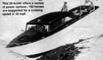 20' motorboat plans