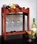 4 bottle wine rack plans