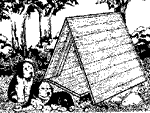 a-frame style dog house plans