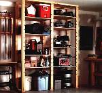 Adjustable garage shelving plans