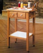 Roll around barbecue table plans