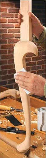 cabriole leg pattern