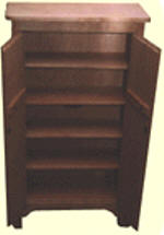 Mission style CD & DVD storage cabinet plans