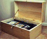 chest and coffee table