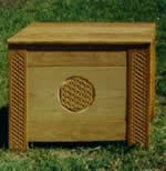 a storage chest - stool plans