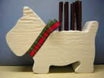 woodcraft patterns - dog pen and pencil holder