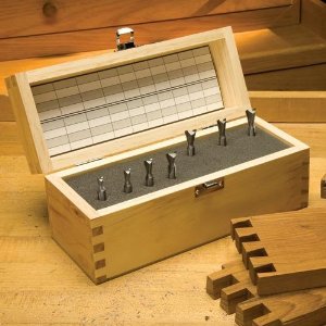 dovetail router bit set