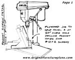 woodworking jigs - Drill press pocket hole jig
