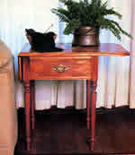 drop leaf end table plans