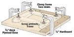 woodworking jigs - Gluing jig