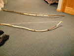 green wood archery bow