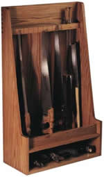 tool storage plans - hand saw rack