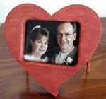 Heart picture frame plans