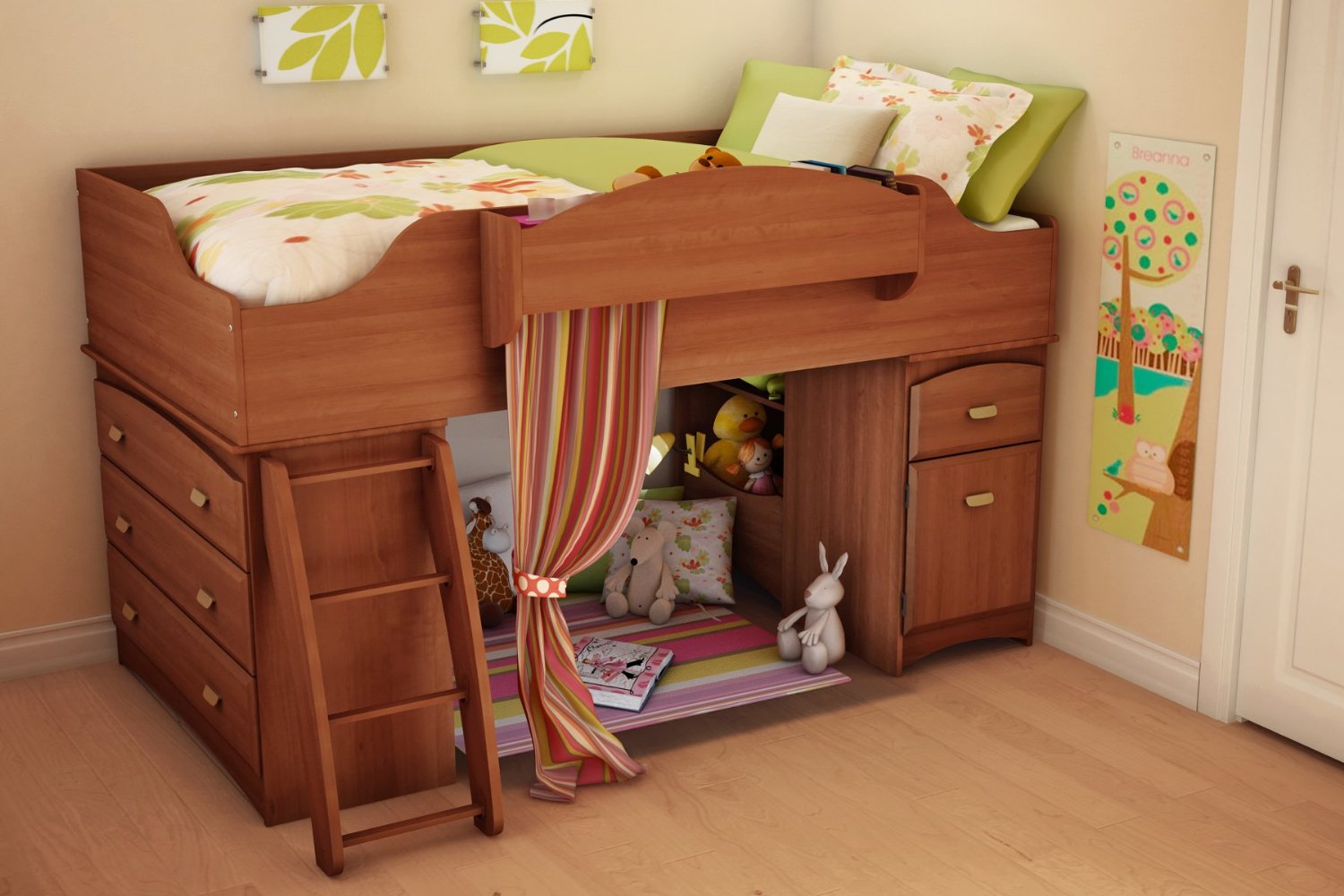 manufactured loft bed