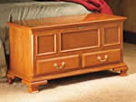 paneled blanket chest plans