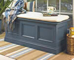 paneled window seat