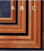 picture frame plans - profiles