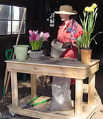 potting bench plans