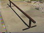 skateboard ramp plans - rail