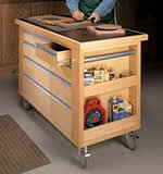 workbench on wheels