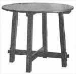 round side table plans