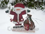 Christmas yard art plans - Santa Claus