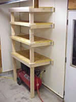 garage shelving plans