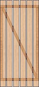 Mount slats to frame