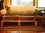 Sofa dog steps plans