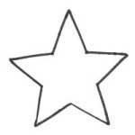 woodcraft patterns - star, heart and moon patterns