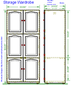 storage wardrobe plans