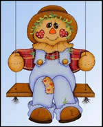 woodcraft patterns - swinging scarecrow