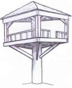 Treeless tree house plans