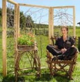 twig garden screen plans
