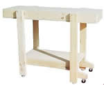 wheeled workbench plans