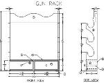 Wooden gun rack plans